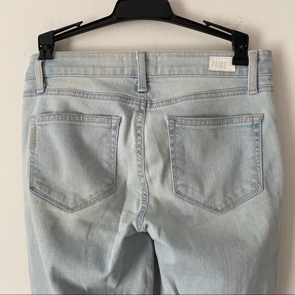 Paige Verdugo Ultra Skinny Powell Destructed Jeans - Picture 6 of 8